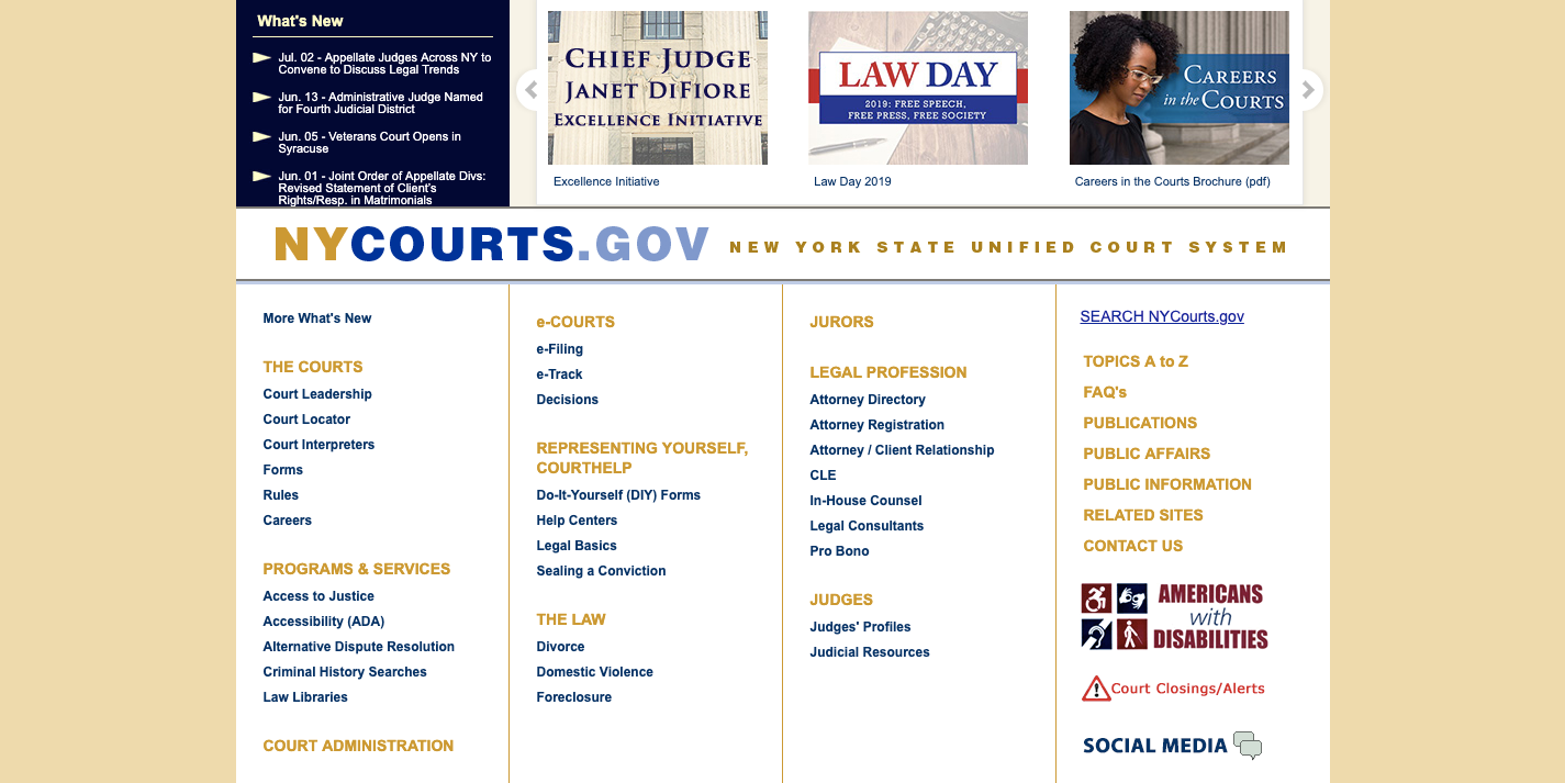 New York State Unified Court System