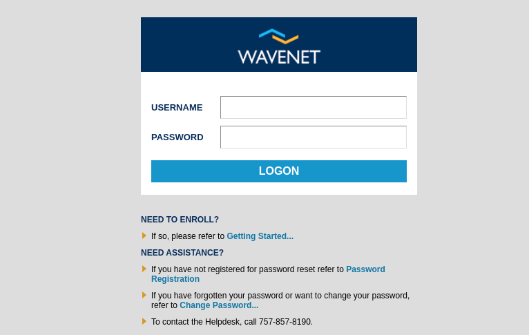 wavenet sentara login