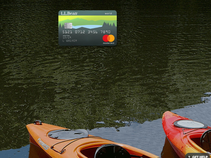 LL Bean MasterCard Login