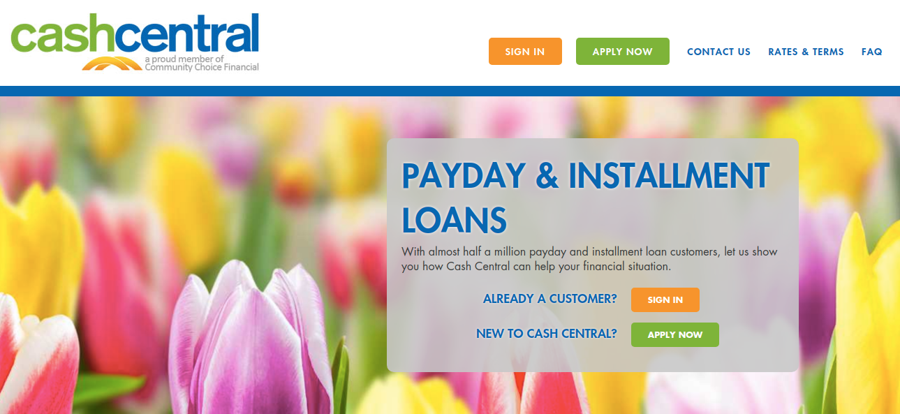 Central CashCentral Logo