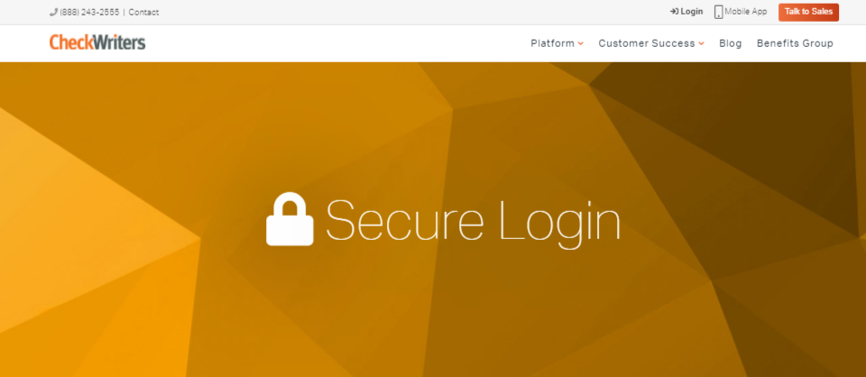 Chechwriters payroll report vault login
