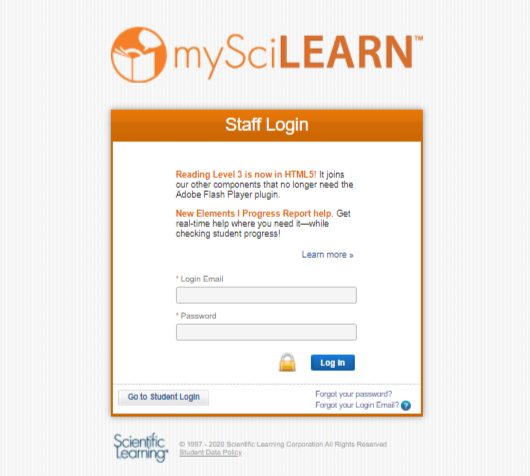 login myscilearn