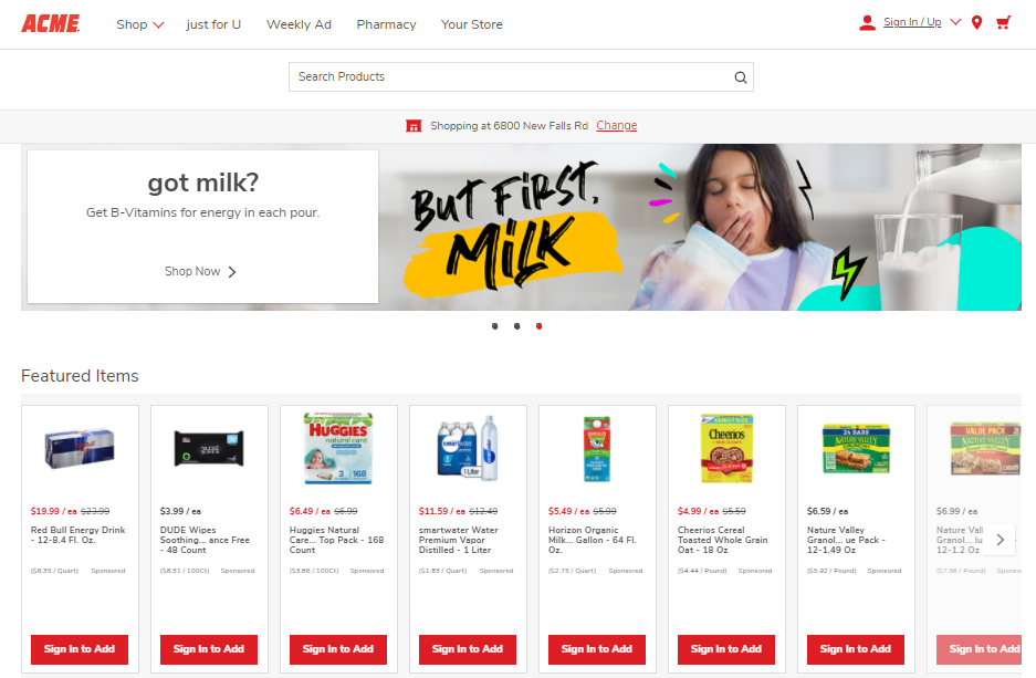 acme markets customer survey