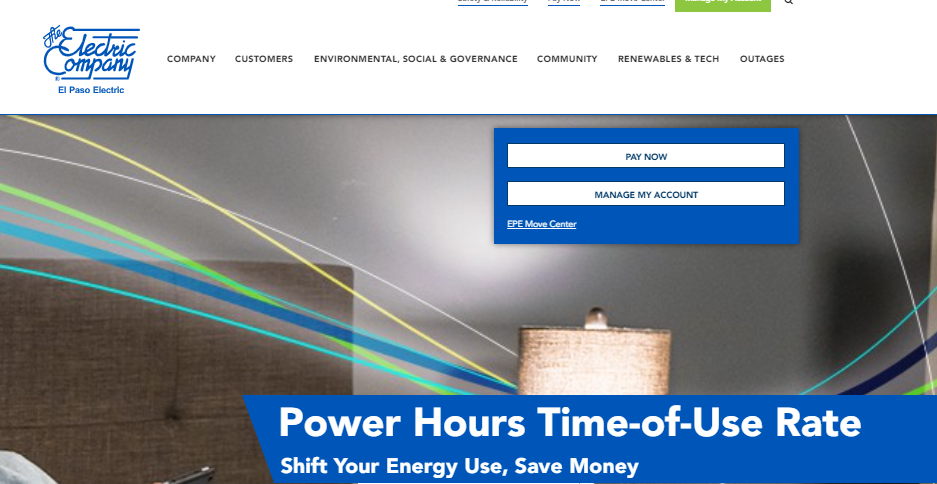 El Paso Electric Bill Pay